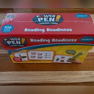 Power Pen Reading Readiness Learning Cards